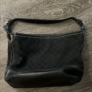 Coach Black Shoulder Bag